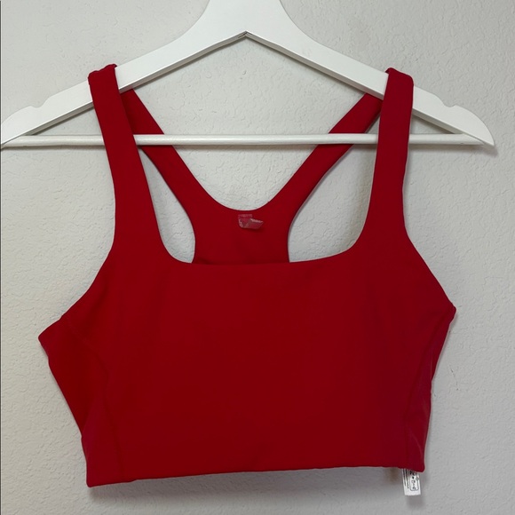 Free People FP Movement Red Women's Never Better Sports Bra Medium - Picture 5 of 6